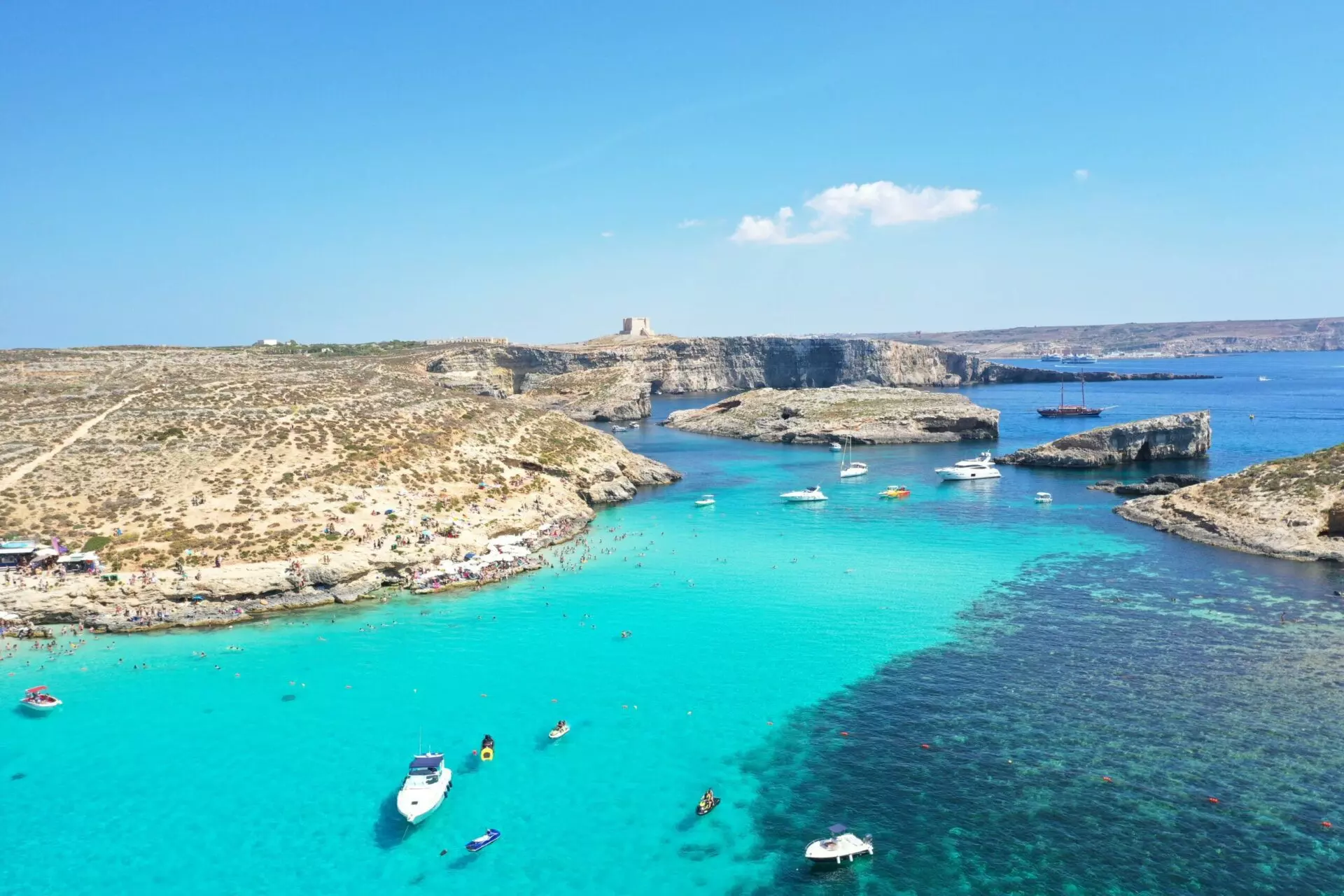 Blue lagoon Malta catamaran charters