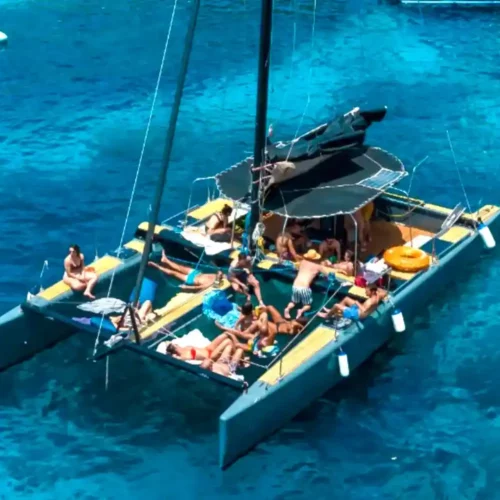 Booking Search Playtime Day charter catamaran F40