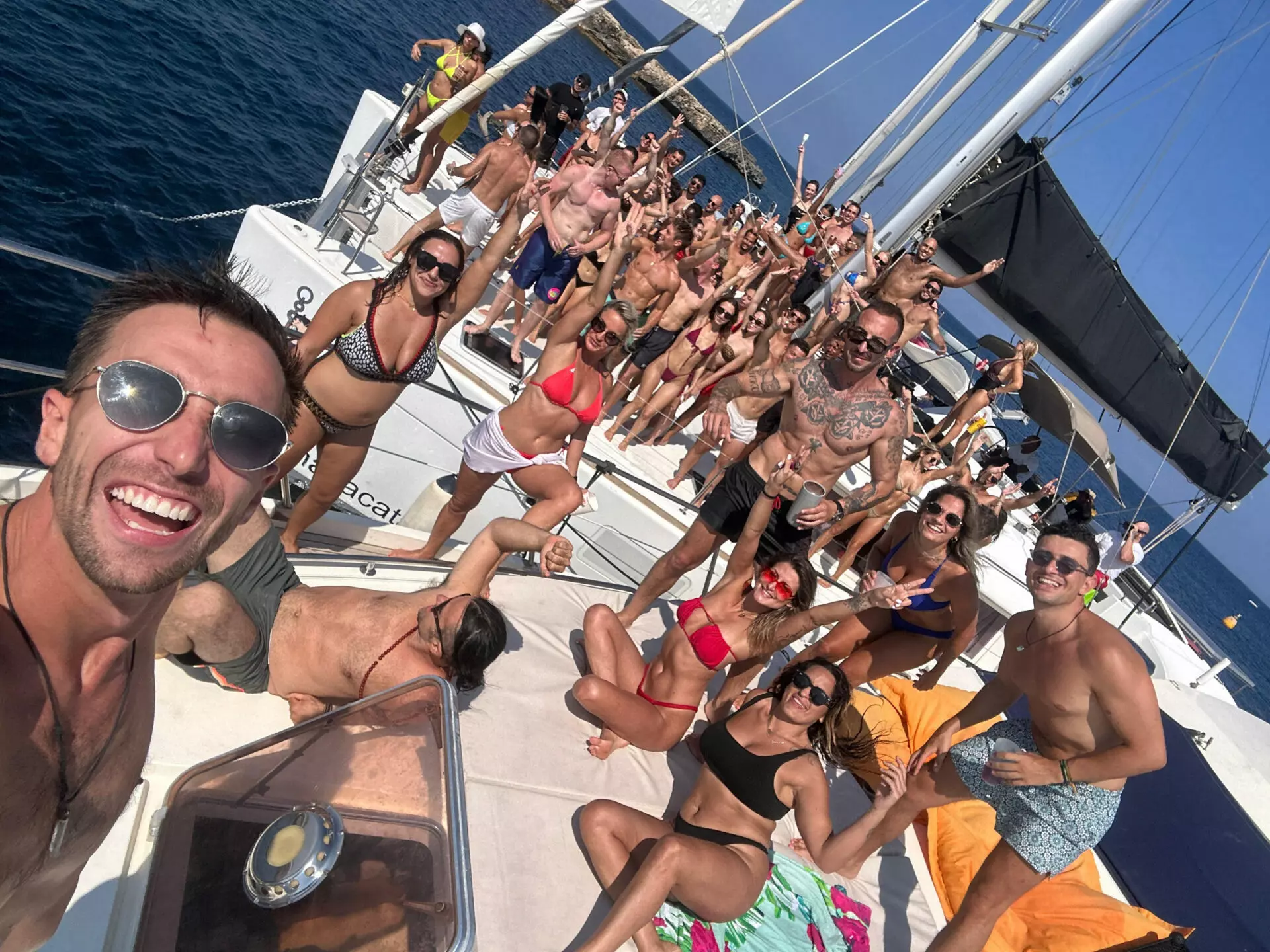day boat charter malta -Party boat rentals- Boat Tours Luxury Catamaran Charters