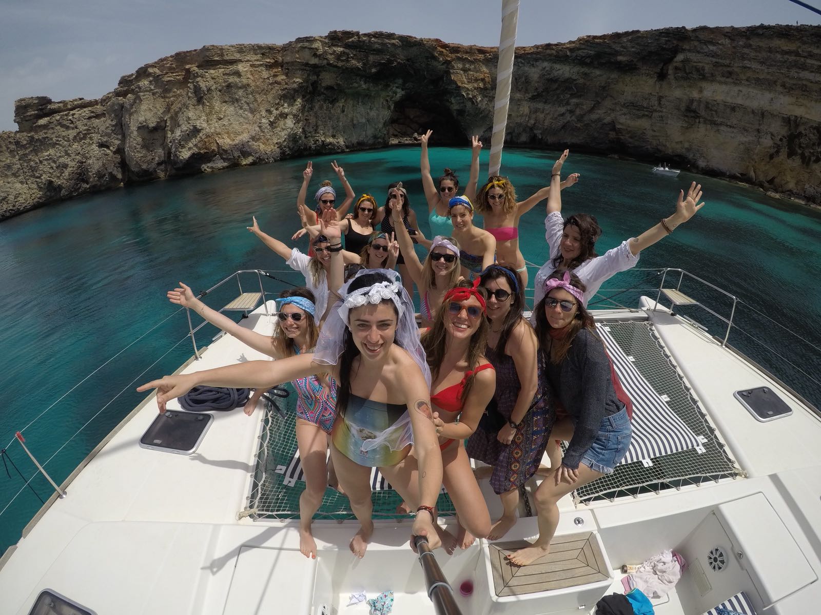 Hens Party Malta Catamaran Charters