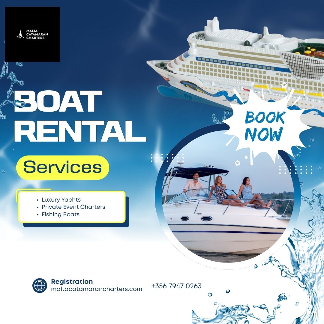 skipper welcoming guests on a boat rental in Malta